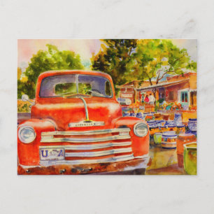 Vintage Chevy Postcard