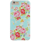 Vintage chic floral roses blue rose flowers shabby