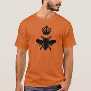 Vintage Chic Queen Bee Silhouette T-Shirt