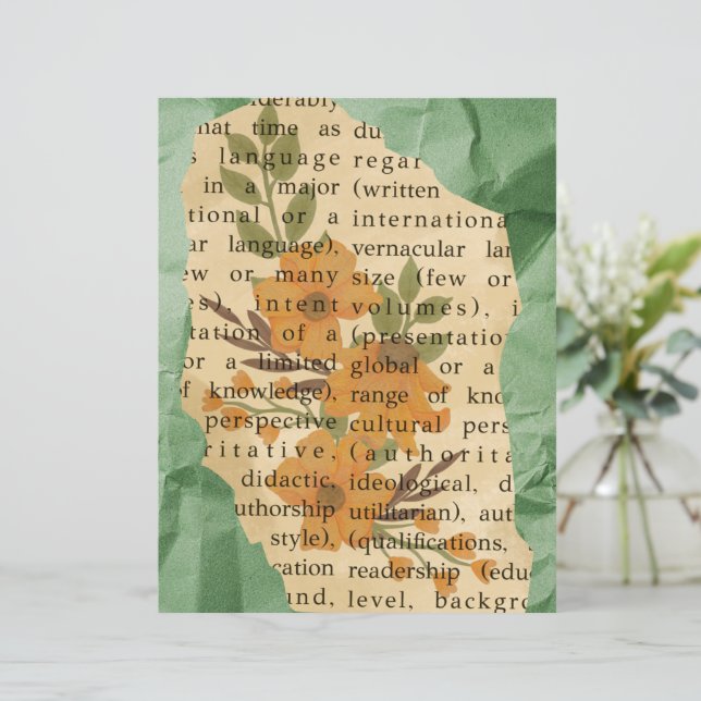 vintage chic scrapbook papers (Standing Front)