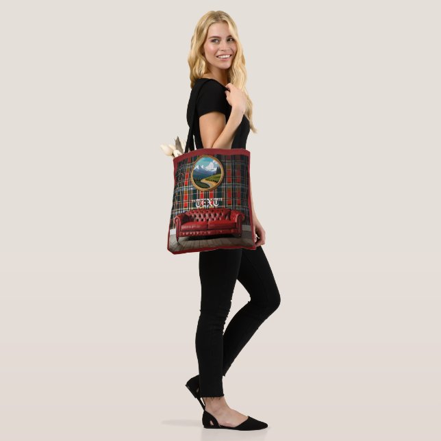 Vintage Chic Tote Bag (On Model)