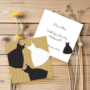 Vintage Chic Wedding Gown Pattern Card