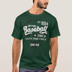 Vintage Chicago Baseball Est 1894 Baseball Fan T-Shirt