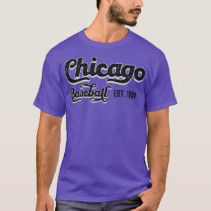 Vintage Chicago Baseball Est 1894 Baseball Lover T-Shirt