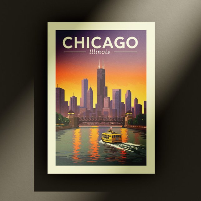 Vintage Chicago Illinois Postcard (Creator Uploaded)