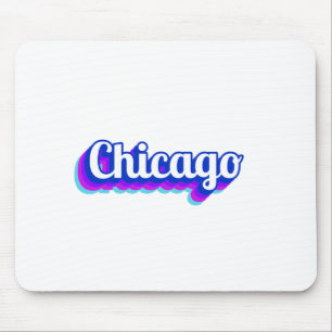 Vintage Chicago Mouse Pad