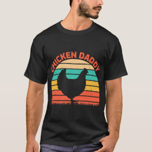 Vintage Chicken Lover Farmer Retro T-Shirt