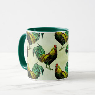 Vintage Chicken Mug