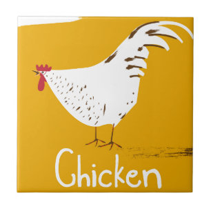 Vintage Chicken Tile