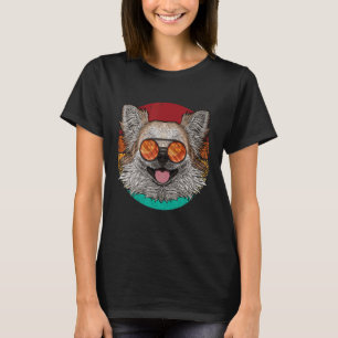 Vintage Chihuahua Dog Pet Puppy Retro Eighties Sty T-Shirt
