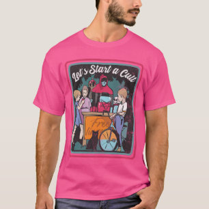 Vintage Child Game Horror Lets Start a Cult Pullov T-Shirt