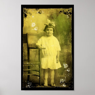 Vintage Child Grunge Poster