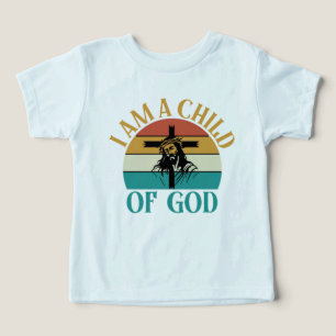 Vintage Child of God T-Shirt Design Vector Art Hoo