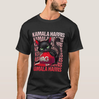 Vintage Childless Cat Ladies For Kamala Harris Cat T-Shirt