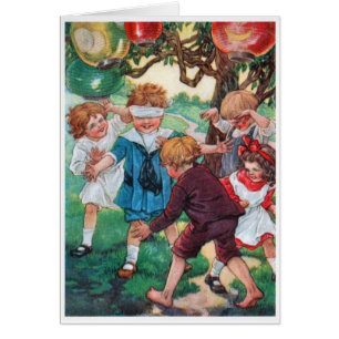 Vintage - Children at Play,