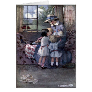 Vintage - Children Meet the New Baby,
