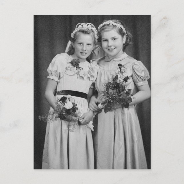 Vintage Children Postcard (Front)