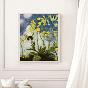 Vintage Children's Art Else Wenz Vietor Poster