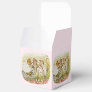 Vintage Children's Book Baby Nursery Room Decor Favour Box