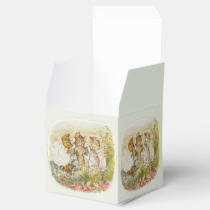 Vintage Children's Book Baby Nursery Room Decor Favour Box