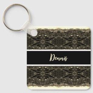 Vintage China Canton city Key Ring