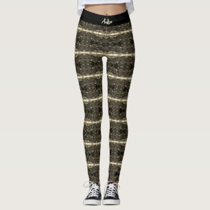 Vintage China Canton city Leggings
