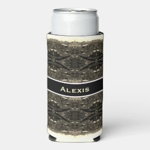 Vintage China Canton city Seltzer Can Cooler