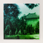 Vintage China Canton martyrs parc Jigsaw Puzzle<br><div class="desc">Vintage China Canton martyrs parc</div>