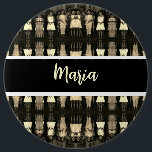 Vintage China Changsha childcare 1970 6 Cm Round Badge<br><div class="desc">Vintage China Changsha childcare 1970</div>