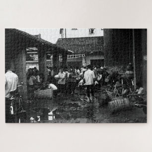 Vintage China changsha market Jigsaw Puzzle