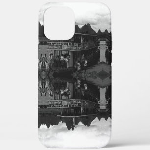 Vintage China Guilin river boat Case-Mate iPhone C 12 Pro Max Case