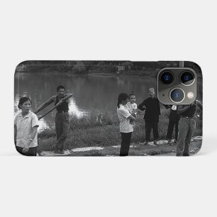 Vintage China Guilin river chinese people Case-Mate iPhone Case