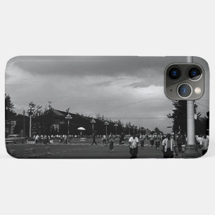 Vintage China Pekin street Tiananmen square Case-Mate iPhone Case