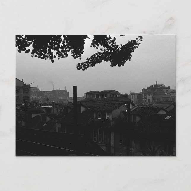 Vintage China Shanghai City Postcard (Front)