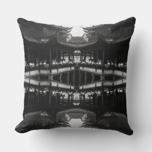 Vintage China Shanghai Yuyuan garden Dianchun hall Cushion