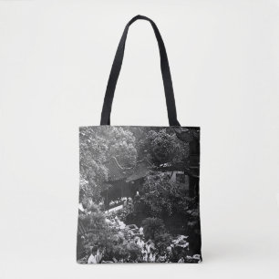Vintage China Shanghai Yuyuan garden tourists Tote Bag