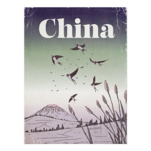 Vintage China Travel Poster