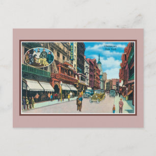 Vintage Chinatown New York City Postcard