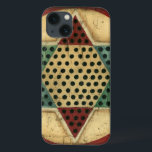 Vintage Chinese Chequerboard by Ethan Harper iPhone 13 Case<br><div class="desc">Get your game on with this spectacular Chinese chequerboard painting by Ethan Harper. The piece has a very vintage feel,  as if it were patterned on a family heirloom. This would make a great gift for someone who loves board games!</div>
