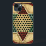 Vintage Chinese Chequerboard by Ethan Harper iPhone 13 Case<br><div class="desc">Get your game on with this spectacular Chinese chequerboard painting by Ethan Harper. The piece has a very vintage feel, as if it were patterned on a family heirloom. This would make a great gift for someone who loves board games!</div>