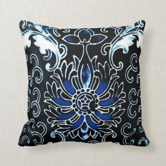 Vintage Chinese in Blue Cushion