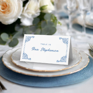 Vintage Chinoiserie Antique Frame Place card