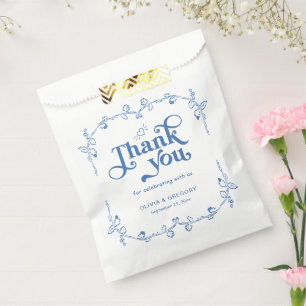 Vintage Chinoiserie Antique Wedding Favour Bags