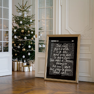 Vintage Christian Christmas Nativity Print  