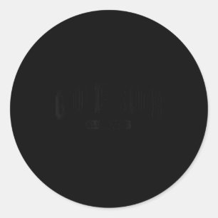 Vintage Christian God Is Good All The Time Family Classic Round Sticker