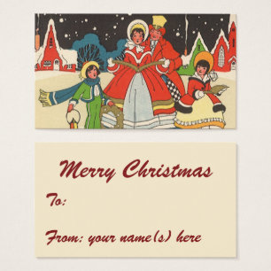 Vintage Christmas, a Family Singing Music Carols