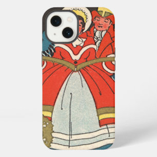 Vintage Christmas, a Family Singing Music Carols iPhone 13 Case