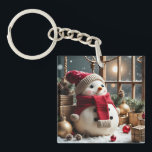 Vintage Christmas - Acrylic Keychain<br><div class="desc">Vintage Christmas - Acrylic Keychain
Design 01
A perfect little gift!</div>