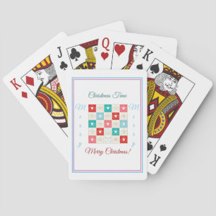 Vintage Christmas Advent Calendar Playing Cards