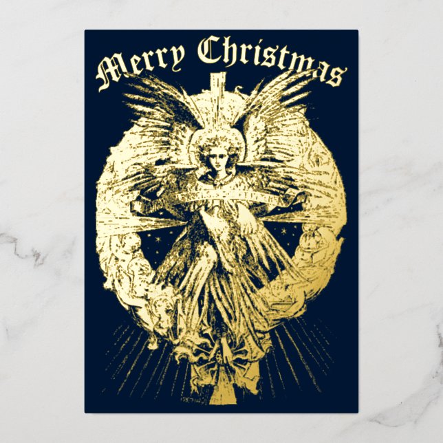 Vintage Christmas Angel (Front)